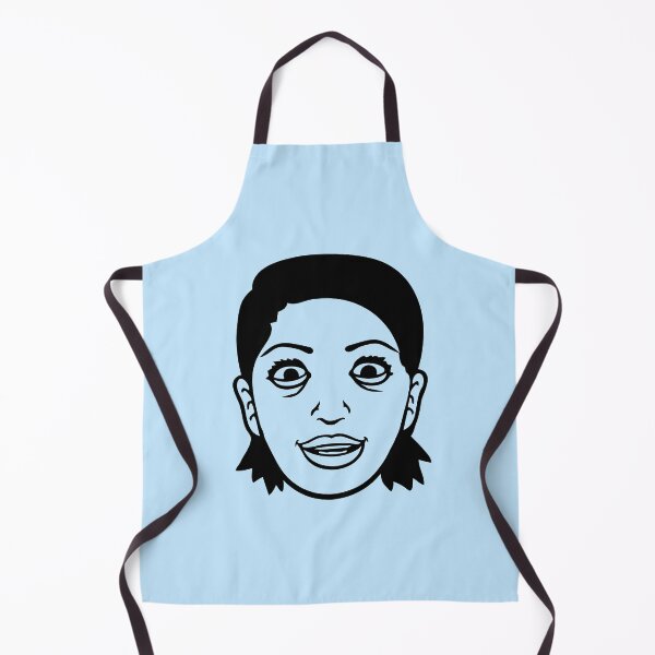 Item preview, Crazy Girl Mean Face Mad Maniac Laugh Eyes Weird designed and sold by shirt-o-mat.
