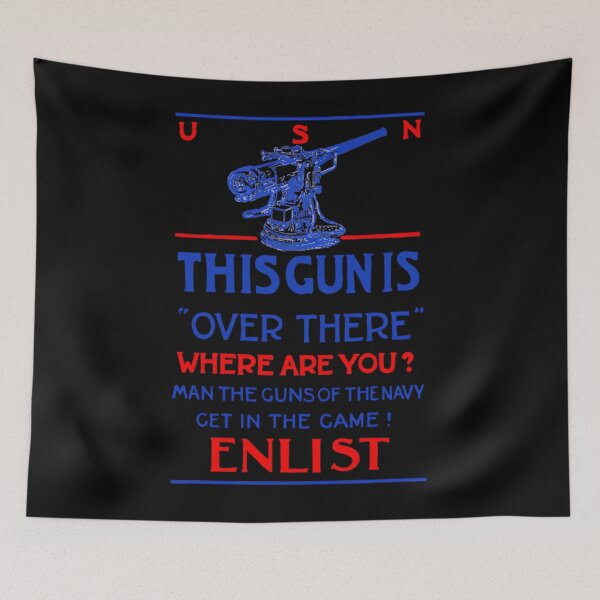 Item preview, This Gun Is Over There Usn Ww1 War Is Hell Store Transparent	 designed and sold by zdkahomtr12.