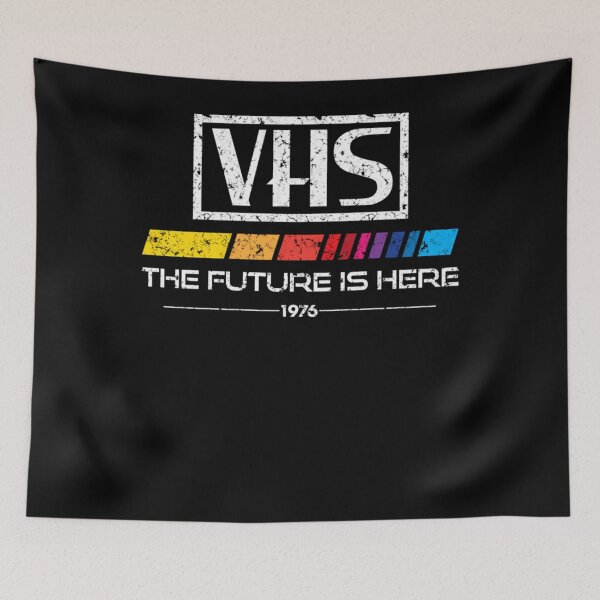 Item preview, Vintage Distressed Vhs Logo Graphic Tee designed and sold by CandaceLevi.