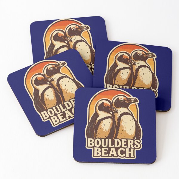 Item preview, African Penguins at Boulders Beach Sunset designed and sold by The Digital Compass.