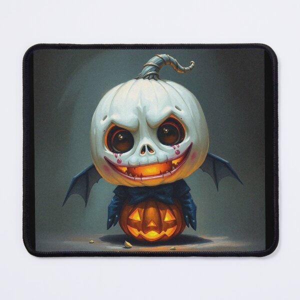 Item preview, Halloween Cute Pumpkin child character art illustration kawaii trick or treat designed and sold by Vintage Designs +.