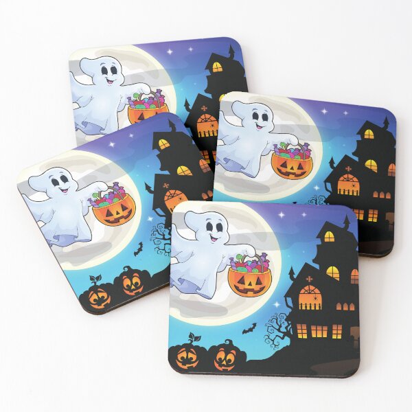 Item preview, Vintage Halloween Haunted House Ghost Design designed and sold by petpuppymania.
