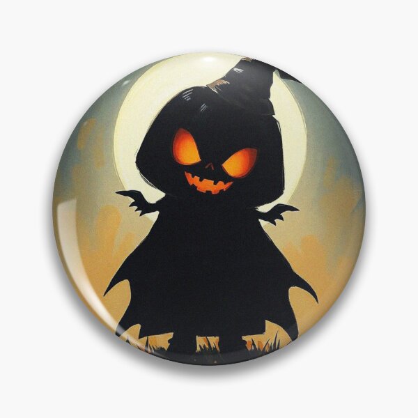 Item preview, Halloween Cute Pumpkin child character art illustration kawaii trick or treat designed and sold by Vintage Designs +.