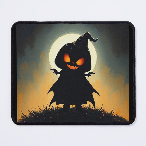 Item preview, Halloween Cute Pumpkin child character art illustration kawaii trick or treat designed and sold by Vintage Designs +.