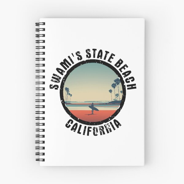 Item preview, Swami's State Beach - California (with Black Lettering) designed and sold by VelvetRoom.