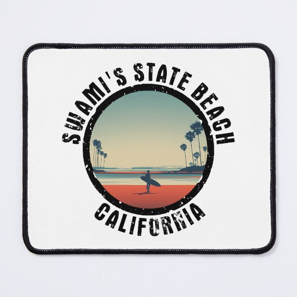 Item preview, Swami's State Beach - California (with Black Lettering) designed and sold by VelvetRoom.