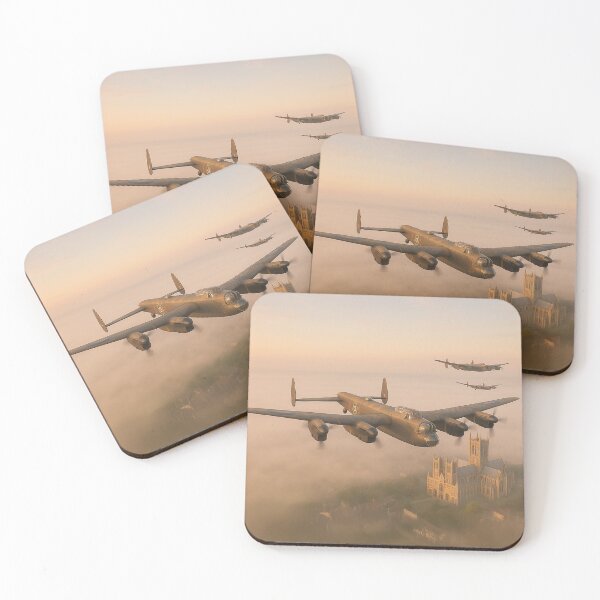Item preview, Lancasters over Lincoln designed and sold by Airpower Art.