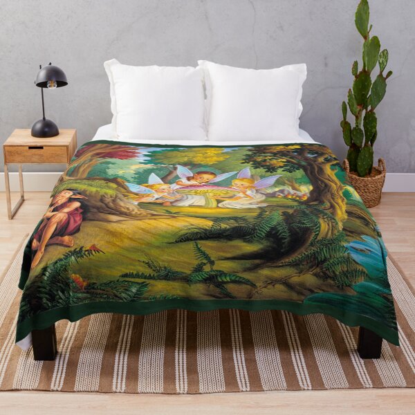 Item preview, The Fairy Glen beautiful artwork designed and sold by Vintage Designs +.