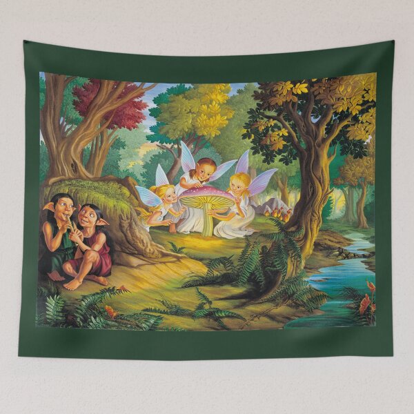 Item preview, The Fairy Glen beautiful artwork designed and sold by Vintage Designs +.