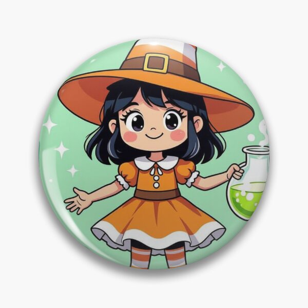 Item preview, Spooky Cute Candy Corn Witch designed and sold by xArchGoDx.