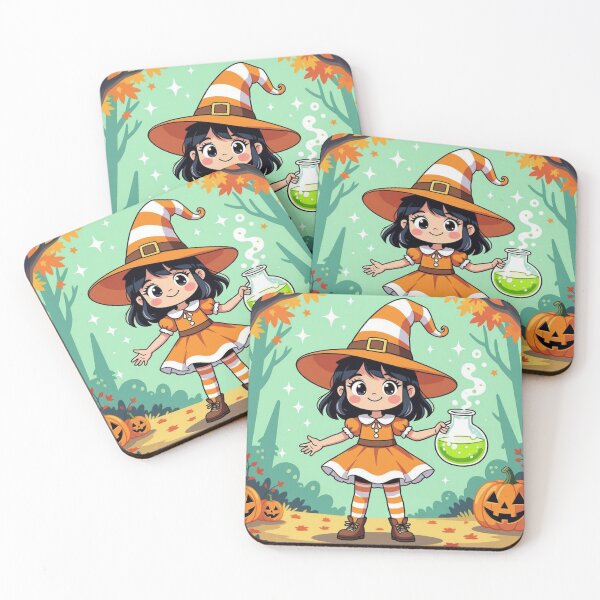 Item preview, Spooky Cute Candy Corn Witch designed and sold by xArchGoDx.