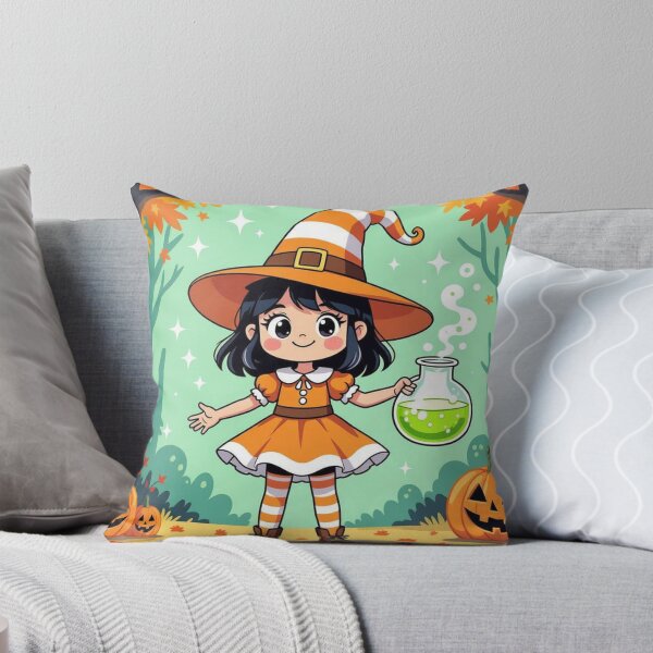 Item preview, Spooky Cute Candy Corn Witch designed and sold by xArchGoDx.