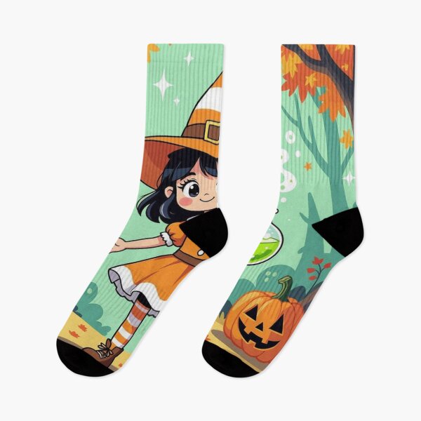 Item preview, Spooky Cute Candy Corn Witch designed and sold by xArchGoDx.
