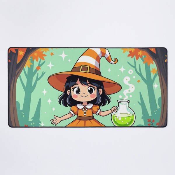 Item preview, Spooky Cute Candy Corn Witch designed and sold by xArchGoDx.