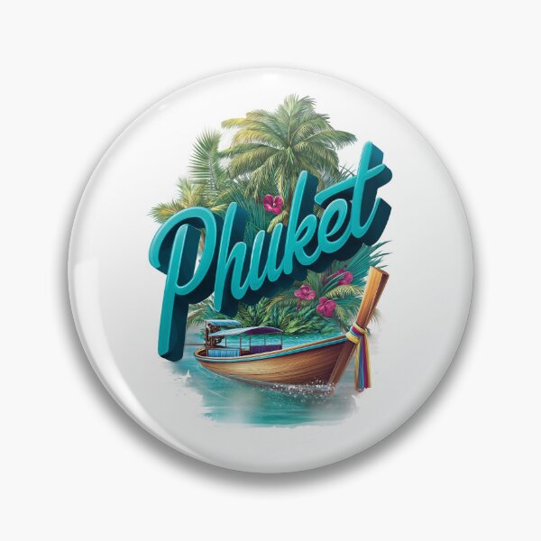 Item preview, Phuket – Tropical Thailand design with longtail boat designed and sold by Meiersbeste.