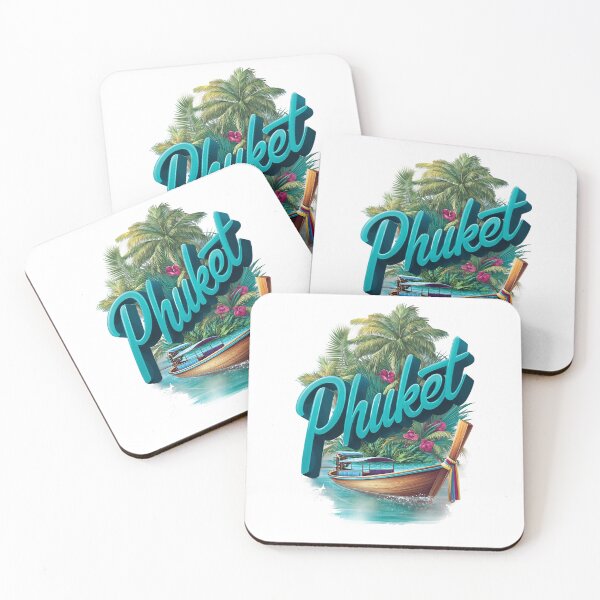 Item preview, Phuket – Tropical Thailand design with longtail boat designed and sold by Meiersbeste.