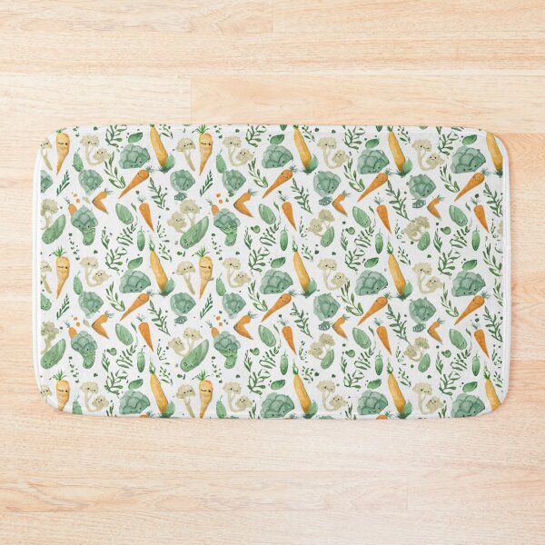 Item preview, Cute vegetables pattern art designed and sold by Vintage Designs +.