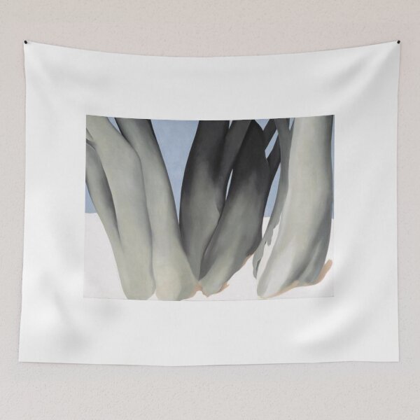 Item preview, Georgia O’Keeffe – Bare Tree Trunks with Snow (ca. 1931) designed and sold by Art Outlaws.