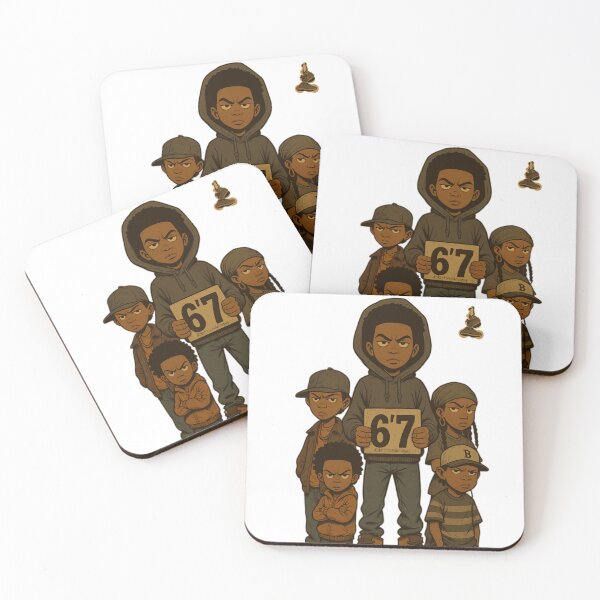 Item preview, 6'7 Series – Boondocks-Inspired Urban Resistance Art v3 designed and sold by KriticalDesigns.