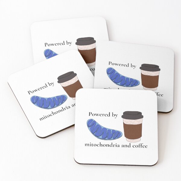 Item preview, Fueled by mitochondria and coffee designed and sold by AtomaïLuna.
