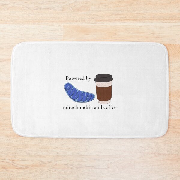 Item preview, Fueled by mitochondria and coffee designed and sold by AtomaïLuna.