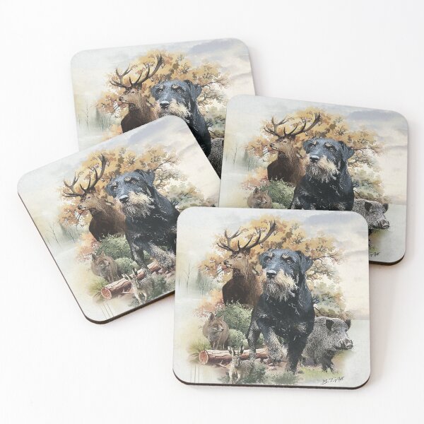Item preview, Jagdterrier , Small in Size – Mighty in Heart designed and sold by TammyHunterArt.