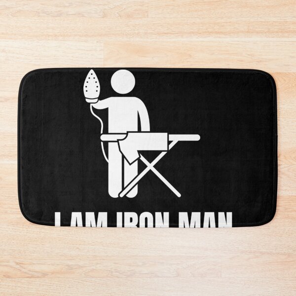 Item preview, I Am Ironing Man (White) designed and sold by LaraPeer.