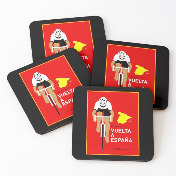 Item preview, VUELTA A ESPANA Bicycle Racing Advertising Print  	 designed and sold by hedegbem90.