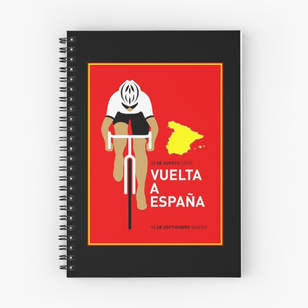 Item preview, VUELTA A ESPANA Bicycle Racing Advertising Print  	 designed and sold by hedegbem90.