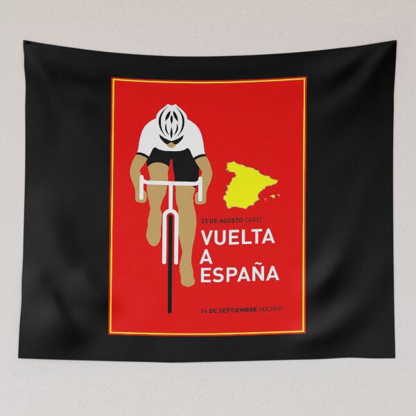Item preview, VUELTA A ESPANA Bicycle Racing Advertising Print  	 designed and sold by hedegbem90.
