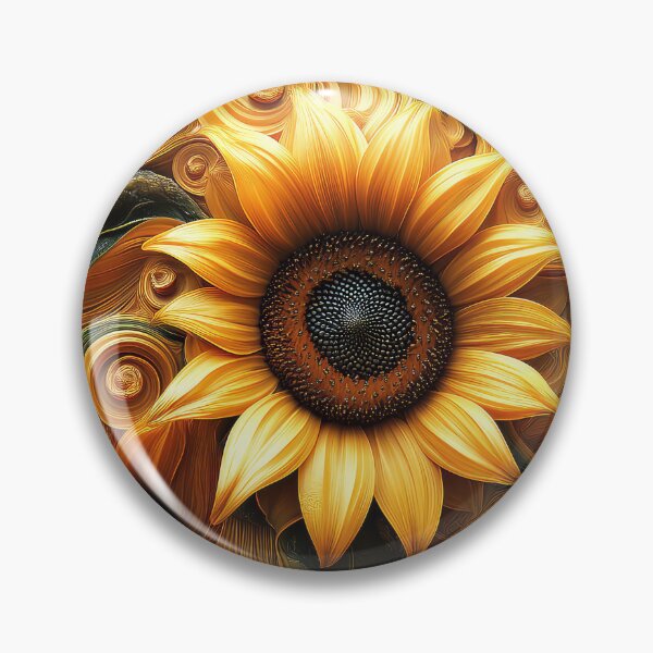 Item preview, Sunflower Fractal Art Design designed and sold by thewandswant.