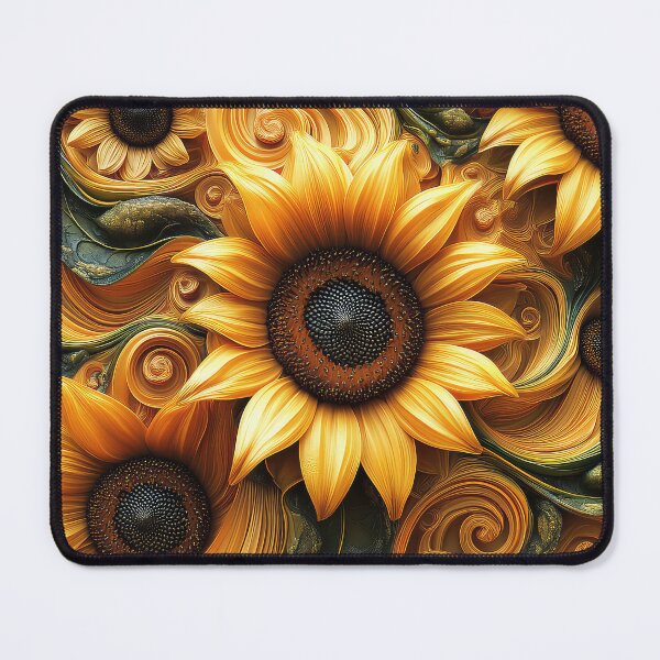 Item preview, Sunflower Fractal Art Design designed and sold by thewandswant.