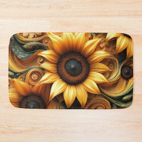 Item preview, Sunflower Fractal Art Design designed and sold by thewandswant.