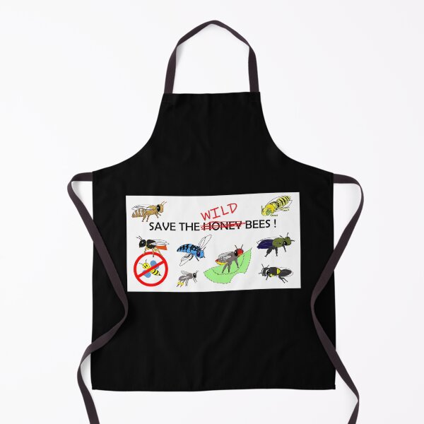 Item preview, Save the WILD bees (not honeybees) designed and sold by trbnbhjlni87.