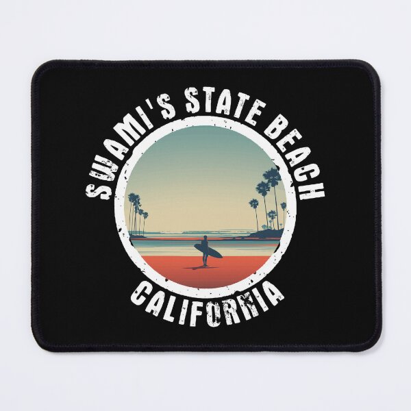 Item preview, Swami's State Beach - California (with White Lettering) designed and sold by VelvetRoom.