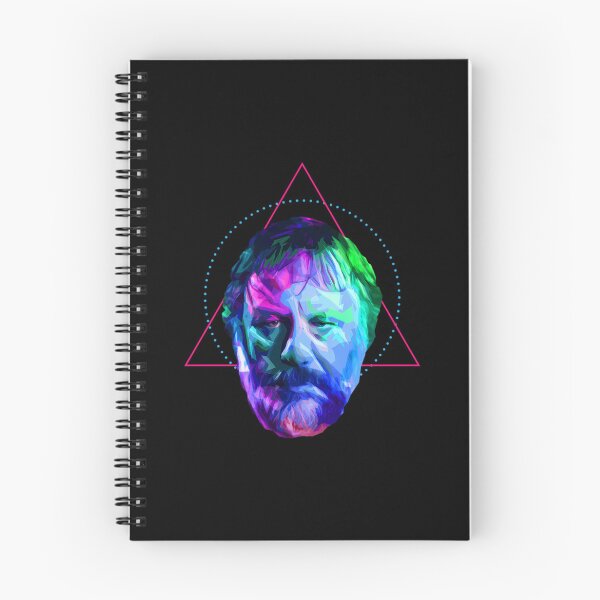 Item preview, Slavoj Zizek - Colorful Geometric Portrait  	 designed and sold by bwjmgamsai72.