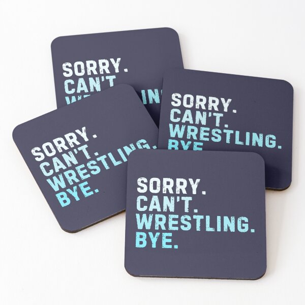 Item preview, Sorry Can't Wrestling Bye Sarcastic Wrestler Funny designed and sold by StrideSuccess.