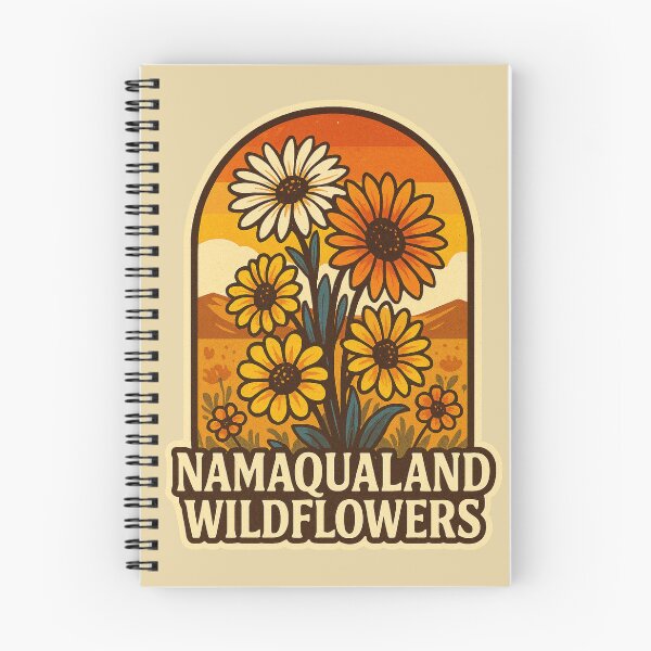 Item preview, Namaqualand Wildflowers – South Africa’s Spring Bloom Sticker designed and sold by The Digital Compass.