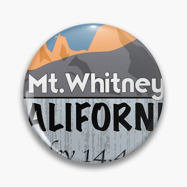 Item preview, Whitney Peak California - State Highpoint 02  	 designed and sold by dedgnibhje44.