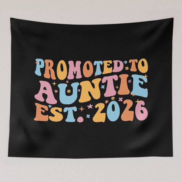 Item preview, Promoted To Auntie Est. 2026 III designed and sold by Lemon Pepper.