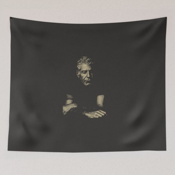 Item preview, Graphic-Anthony-Portrait-Bourdain-Vintage-(1) designed and sold by ferozuuda.