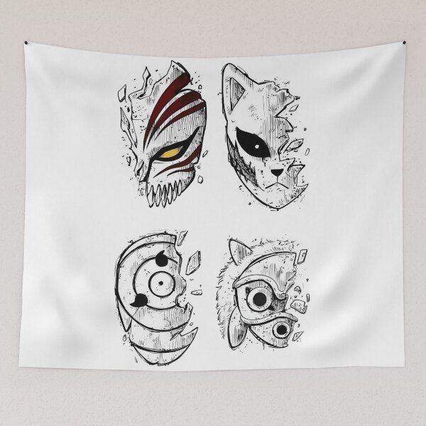 Item preview, Shattered Spirit Masks – Fantasy Warrior designed and sold by Dyan4.