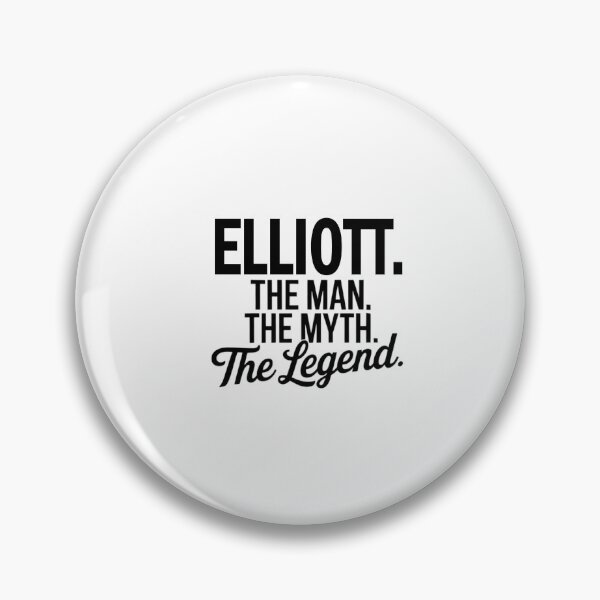 Artikelvorschau, Elliott Name Elliott Der Mann Der Mythos Die Legende entworfen und verkauft von Watsonarts.