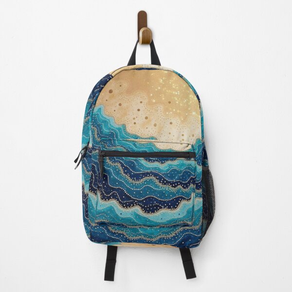 Item preview, Aboriginal Inspired Dot Art - With The Waves and Beach designed and sold by GrinGalore.