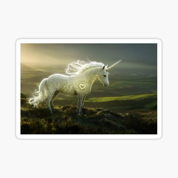 Celtic Unicorn Sticker