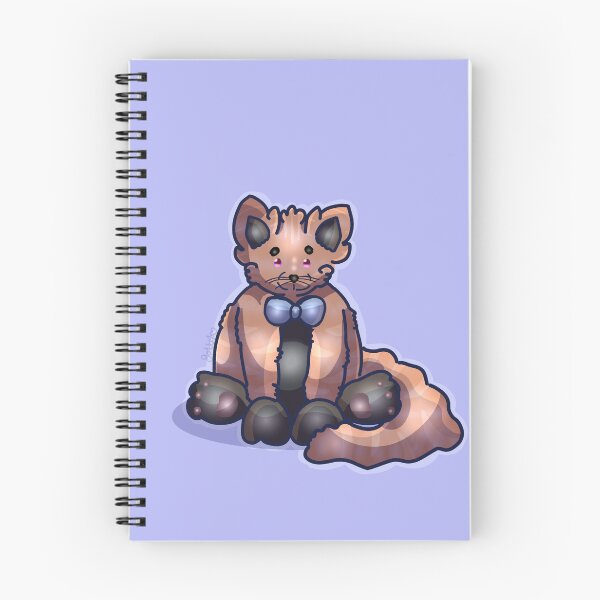 Item preview, Cute Chibi Tabby Cat With Blue Bowtie  designed and sold by AHumanArtMachine.