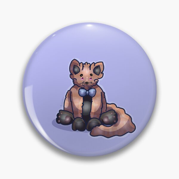 Item preview, Cute Chibi Tabby Cat With Blue Bowtie  designed and sold by AHumanArtMachine.