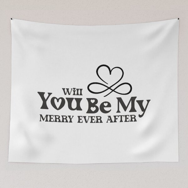 Item preview, Will You Be My Merry Ever After, Christmas Proposal Design designed and sold by ArystDesign.