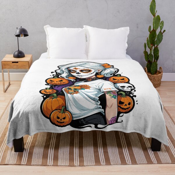 Item preview, Sugar Skull Girl Halloween 2025 (9) designed and sold by A78-Designs.