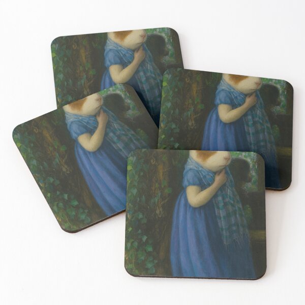 Item preview, Guinea Pig April Love (After Arthur Hughes) designed and sold by gandolfwizard.